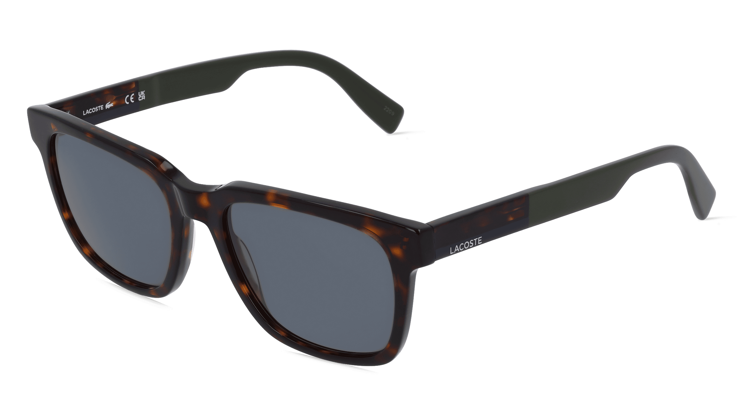Lacoste L996S Unisex Zonnebril, Havanna glanzend