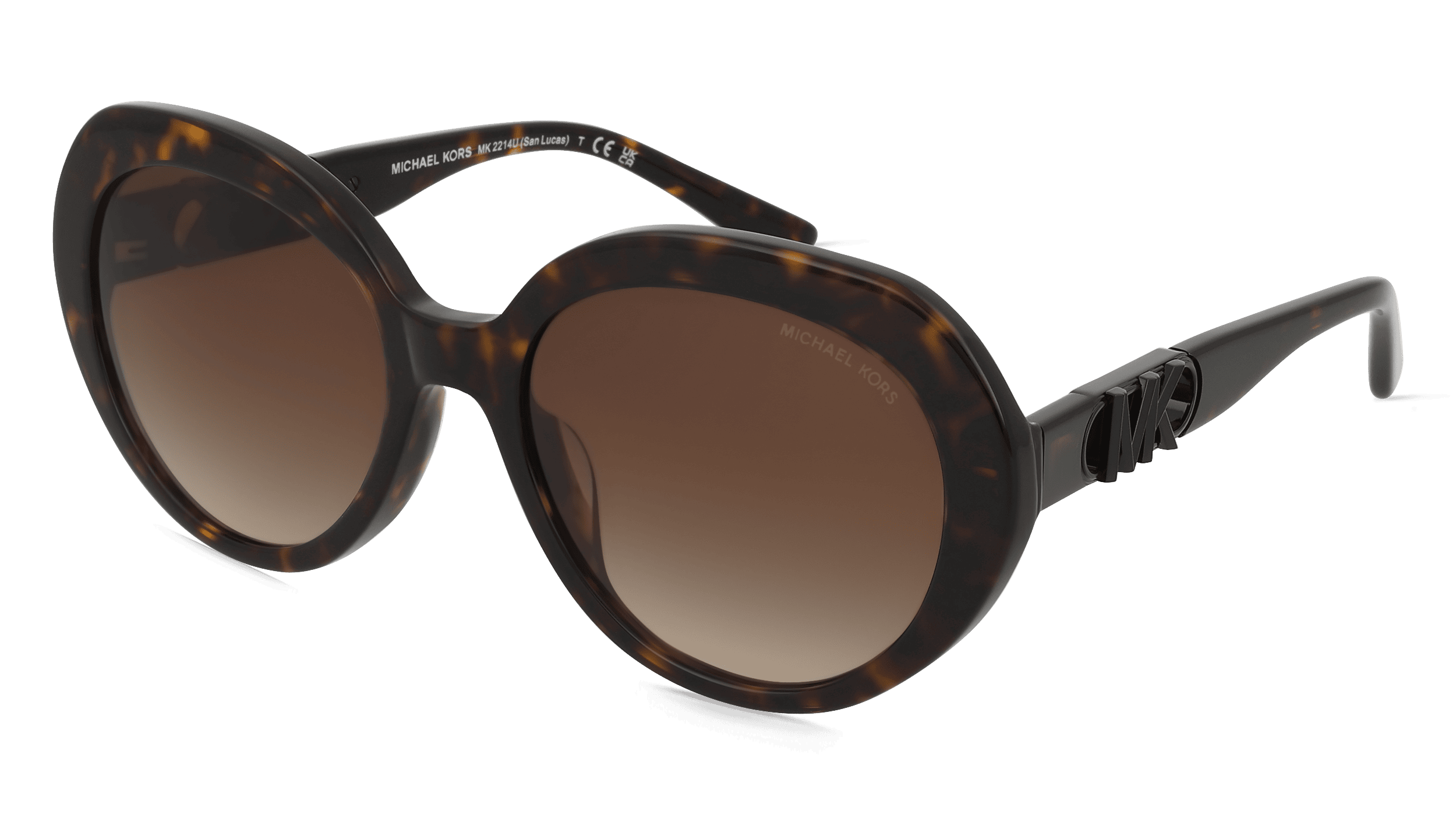 Michael Kors 0MK2214U SAN LUCAS Vrouwen Zonnebril, Groen donker