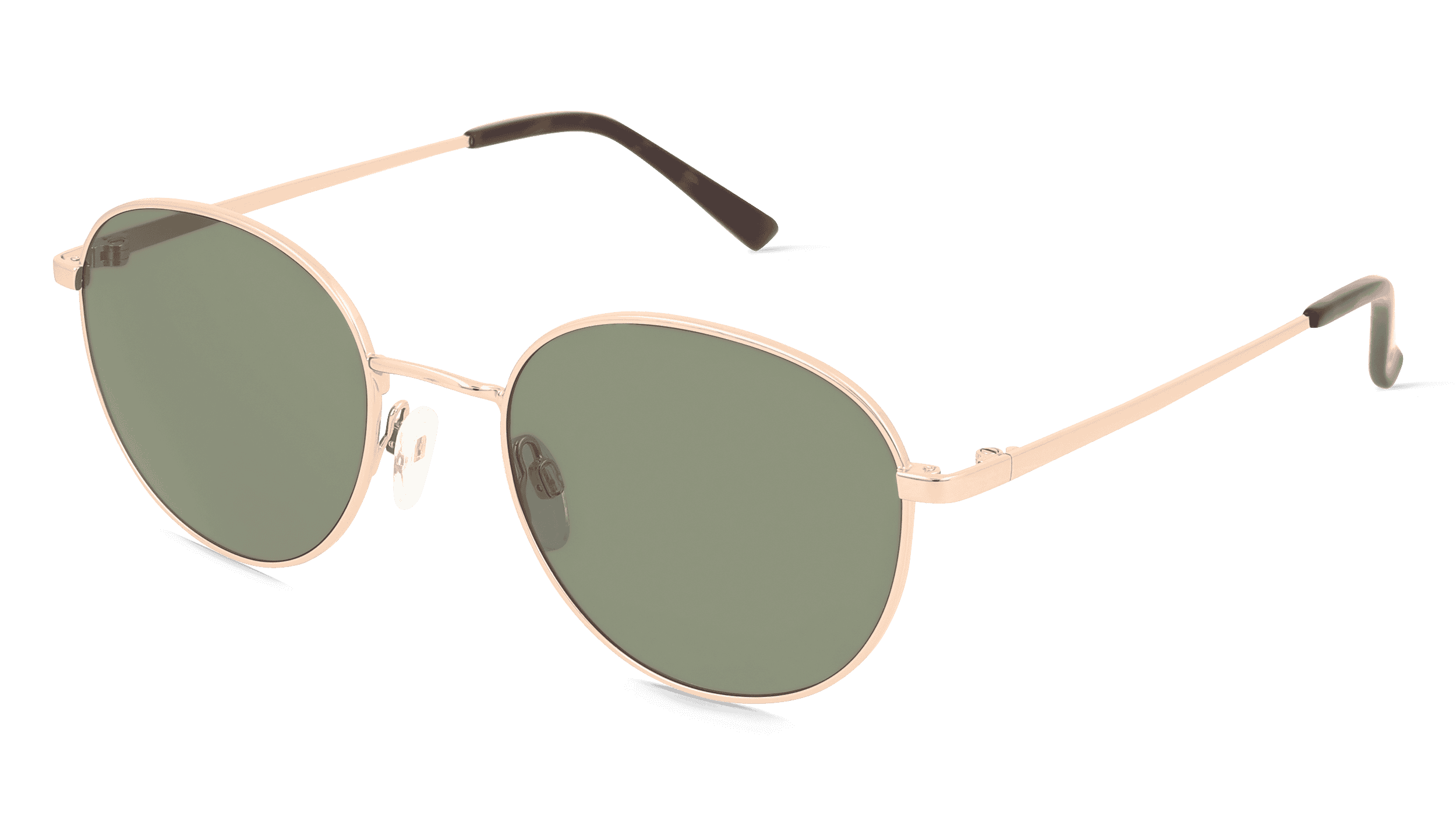 Fielmann BD 600 SUN CL BO Unisex Zonnebril, Rosegoud glanzend