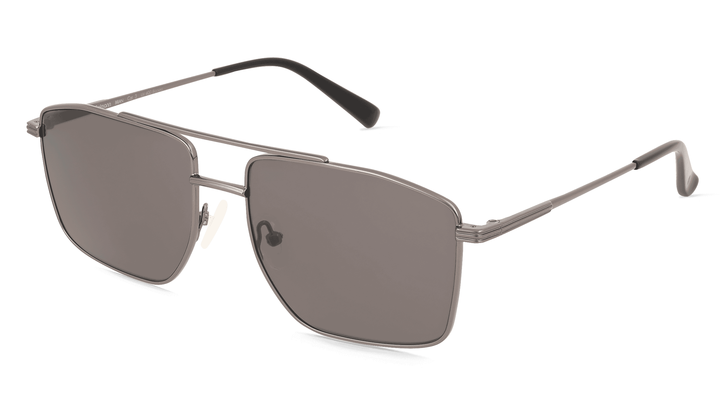 Fielmann BD 583 SUN FA BRIAN Mannen Zonnebril, Gun glanzend