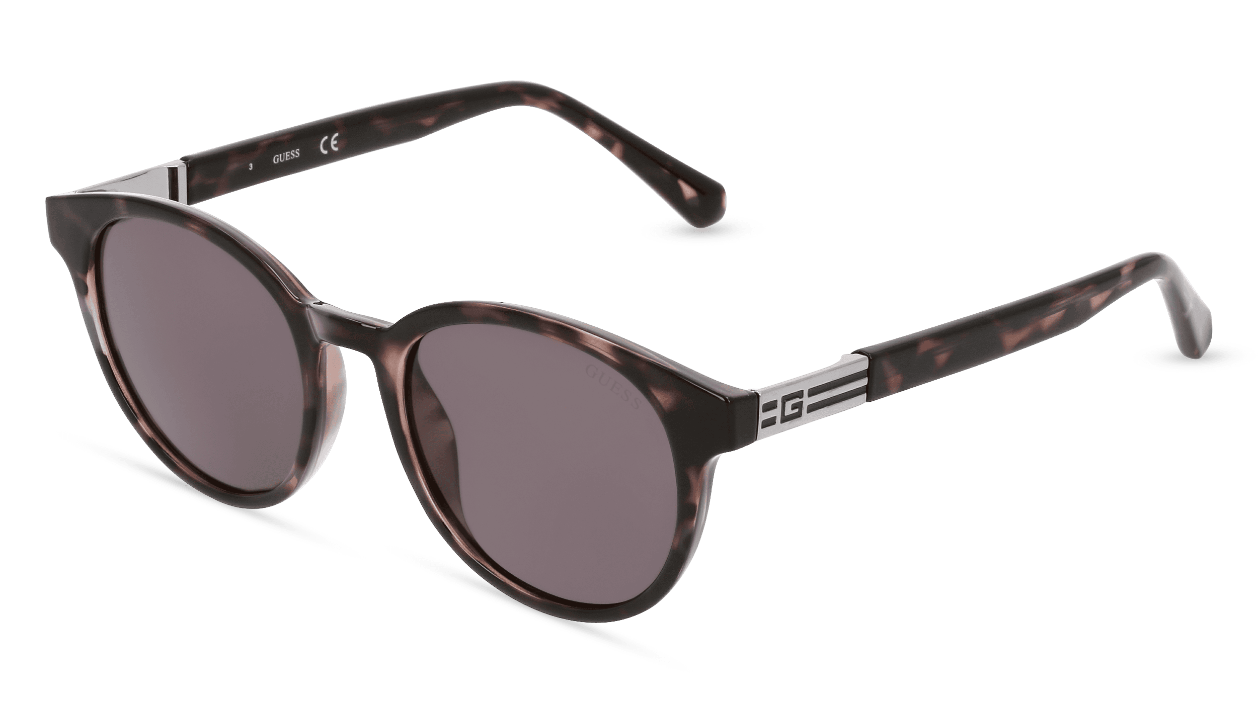 GUESS GU00040 Unisex Zonnebril, grijs havana
