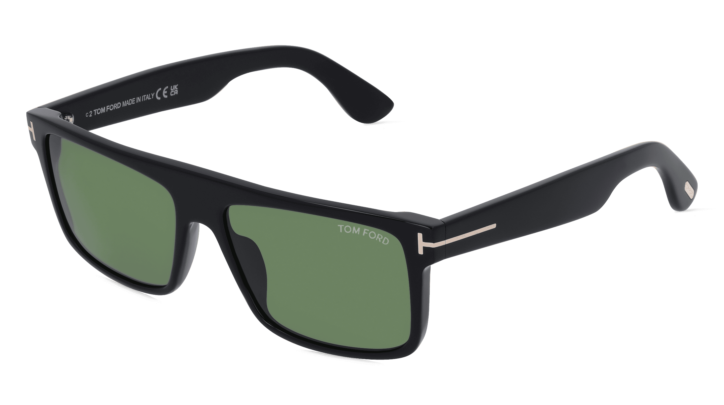 Tom Ford FT0999 PHILIPPE-02 Unisex Zonnebril, Zwart glanzend