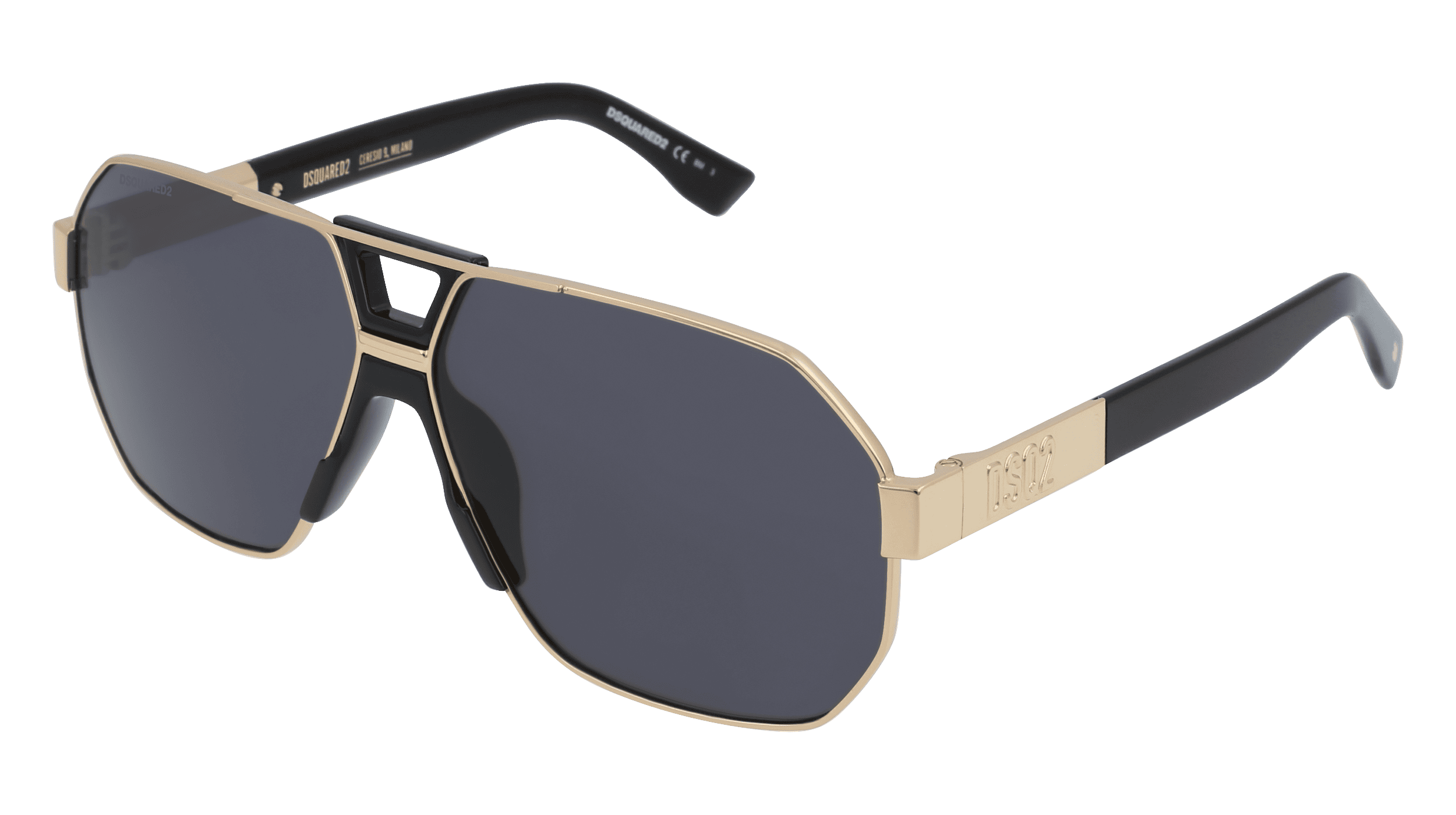 DSQUARED2 D2 0028/S Mannen Zonnebril, goud