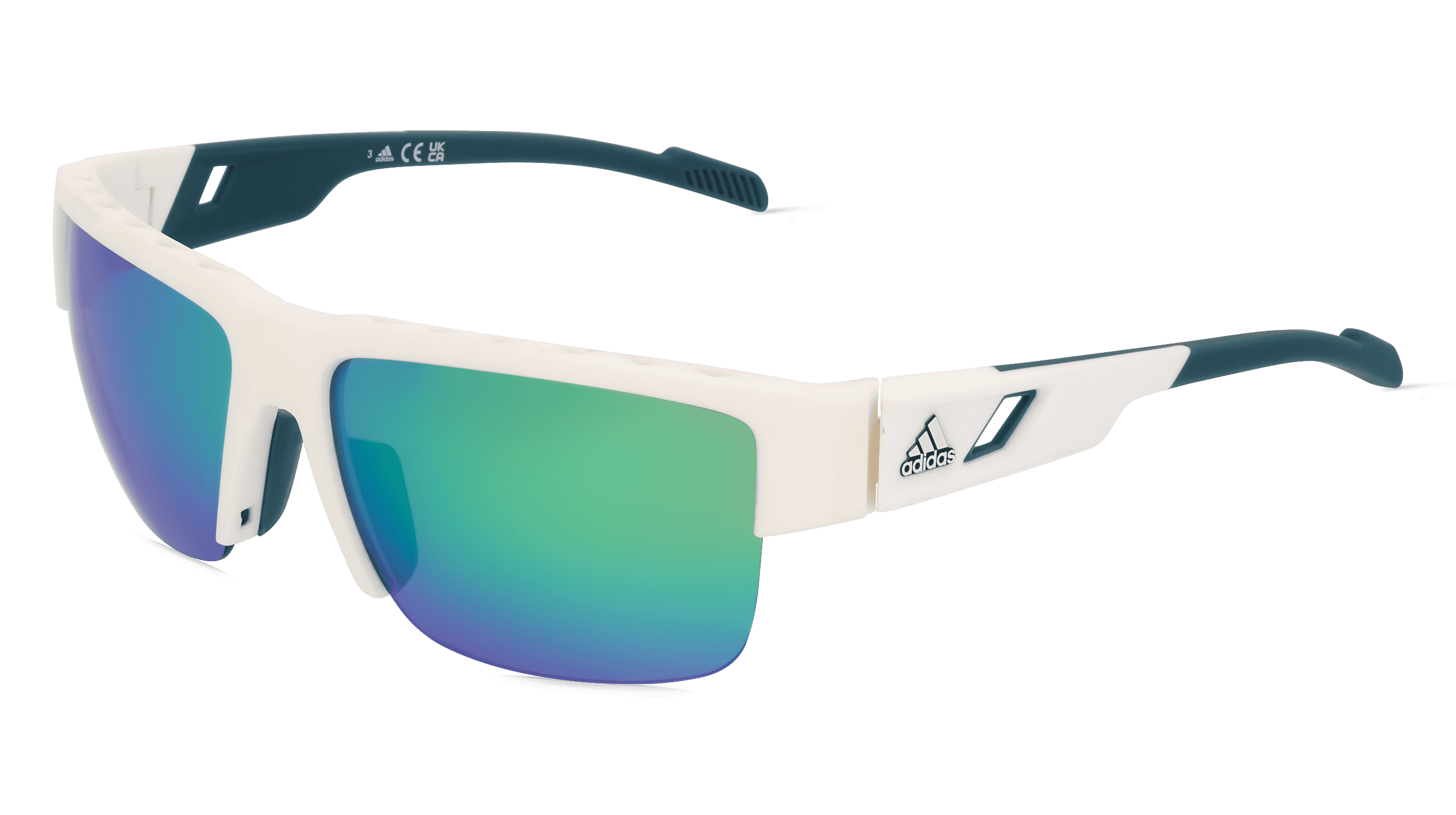Adidas SP0070 Unisex Zonnebril, Wit