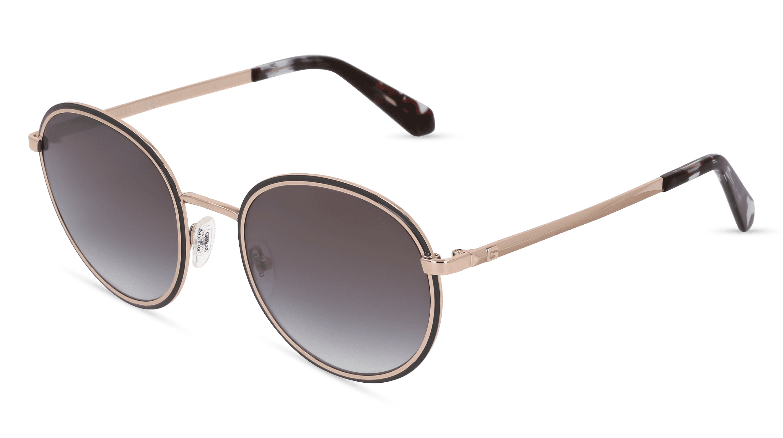 GUESS GU00047 Unisex Zonnebril, grijs goud