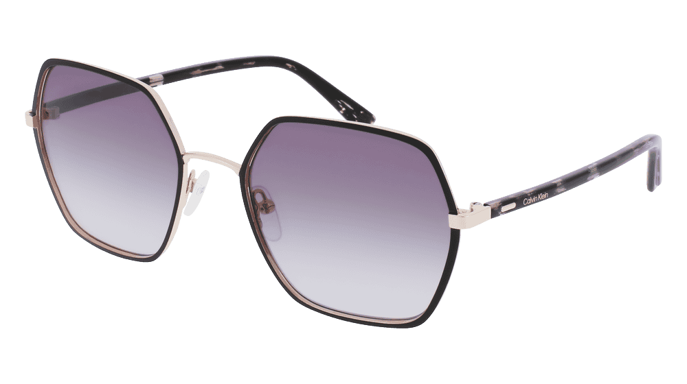 CALVIN KLEIN CK21131S Black gold Corner View