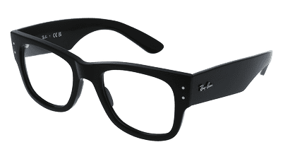 Ray-Ban 0RX0840V MEGA WAYFARER zwart Hoekaanzicht
