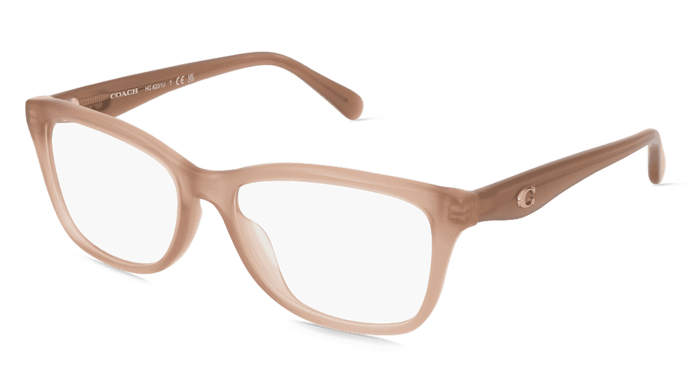 Coach 0HC6231U Bruin licht Hoekaanzicht