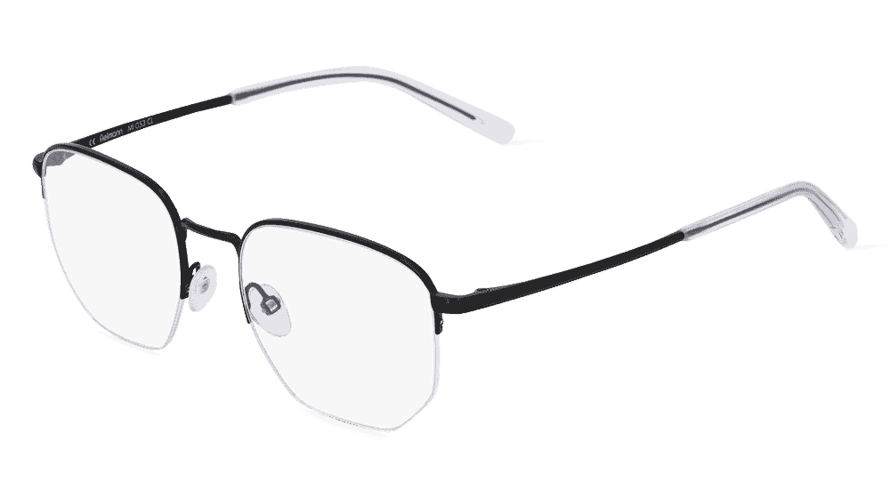 Fielmann MI 053 CL Noir mat Vue d'angle