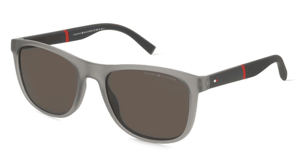Tommy Hilfiger Eyewear TH 2042/S Grijs mat Hoekaanzicht