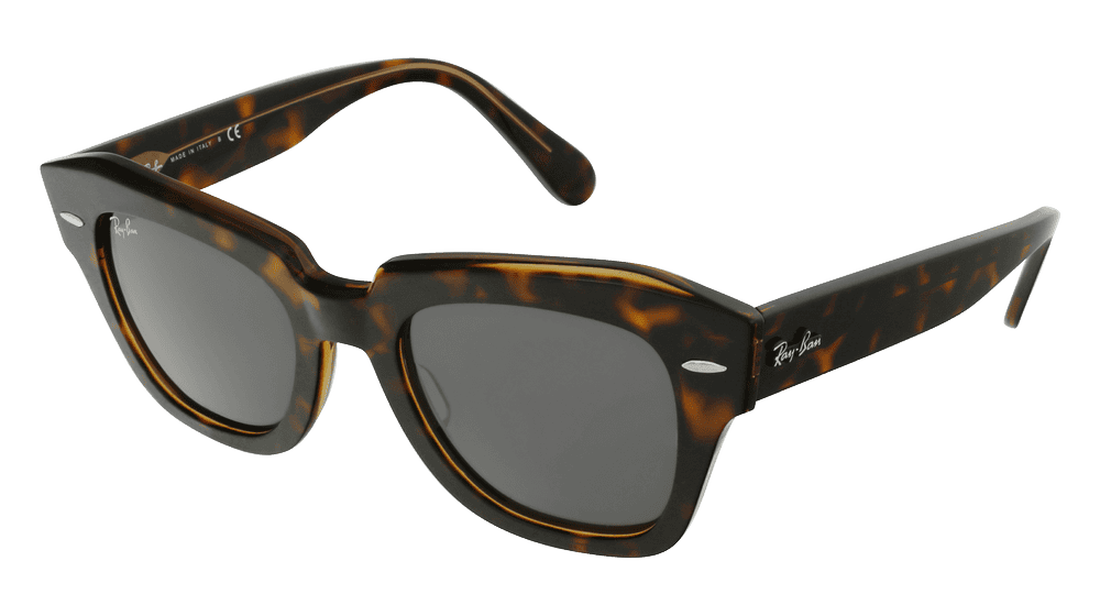 Ray-Ban RB2186 havana bruin Hoekaanzicht