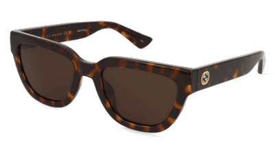Gucci GG1578S Havane Vue d'angle