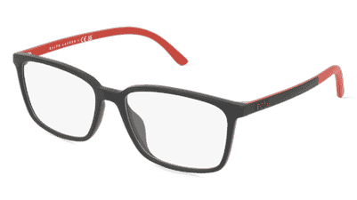 Polo Ralph Lauren PH2250U zwart mat Hoekaanzicht