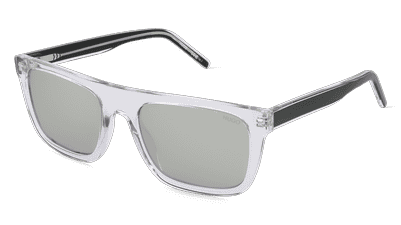 Hugo HG 1297/S Rouge noir Vue d'angle