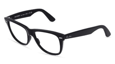 RAY-BAN RB 2140 WAYFARER BL zwart Hoekaanzicht