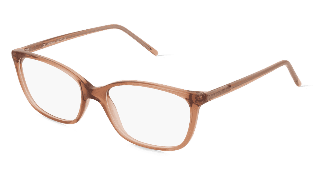 Fielmann MC 595 CL Brun transparent Vue d'angle