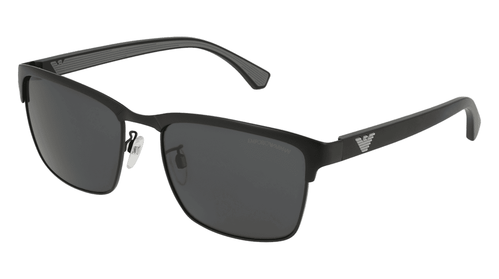 EMPORIO ARMANI EA2087 Black matt Corner View