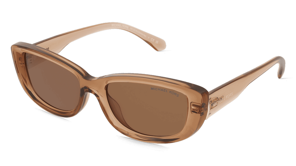 Michael Kors 0MK2210U ASHEVILLE Brun transparent Vue d'angle