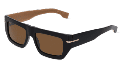 Boss 1502/S Noir crème Vue d'angle