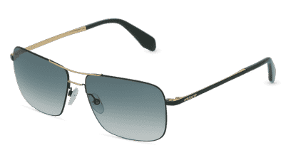 ADIDAS OR0003 zwart mat Hoekaanzicht