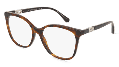 Emporio Armani EA3231 Havanna rood Hoekaanzicht