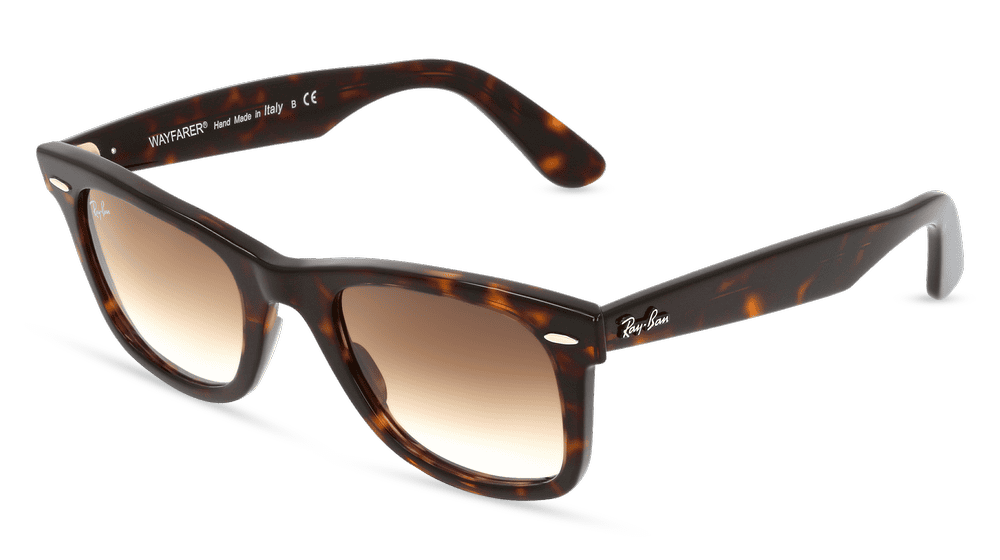RAY-BAN RB 2140 WAYFARER groen Hoekaanzicht