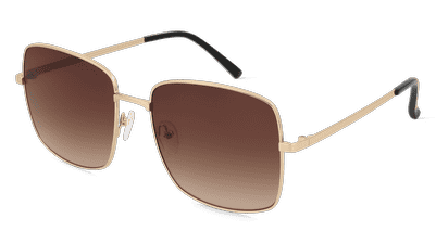 Fielmann BD 559 SUN FA Doré brillant Vue d'angle