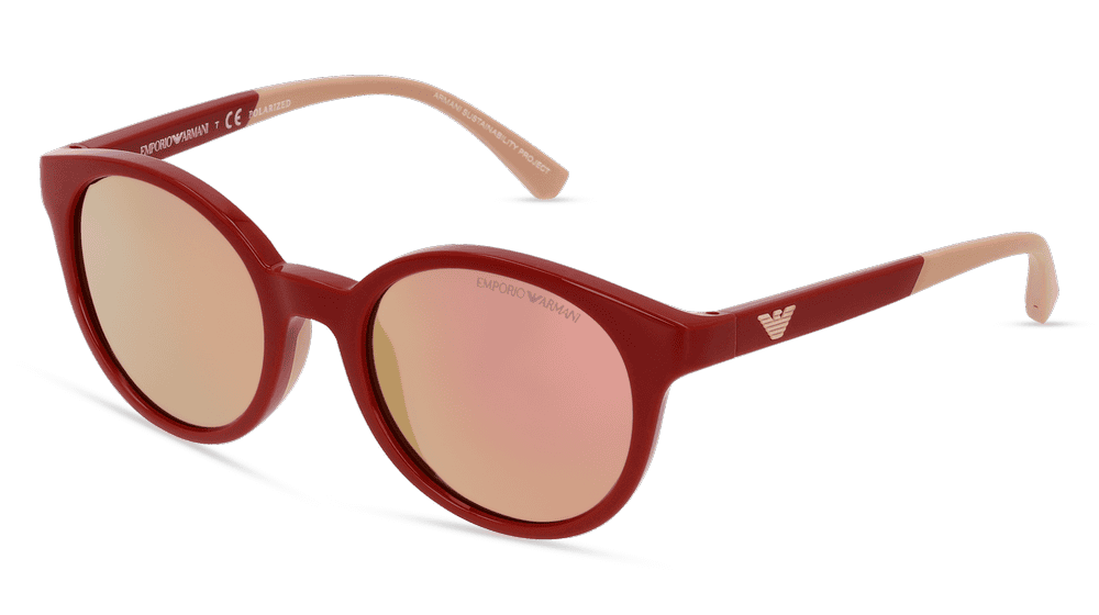 EMPORIO ARMANI EA4185 Rouge brillant Vue d'angle