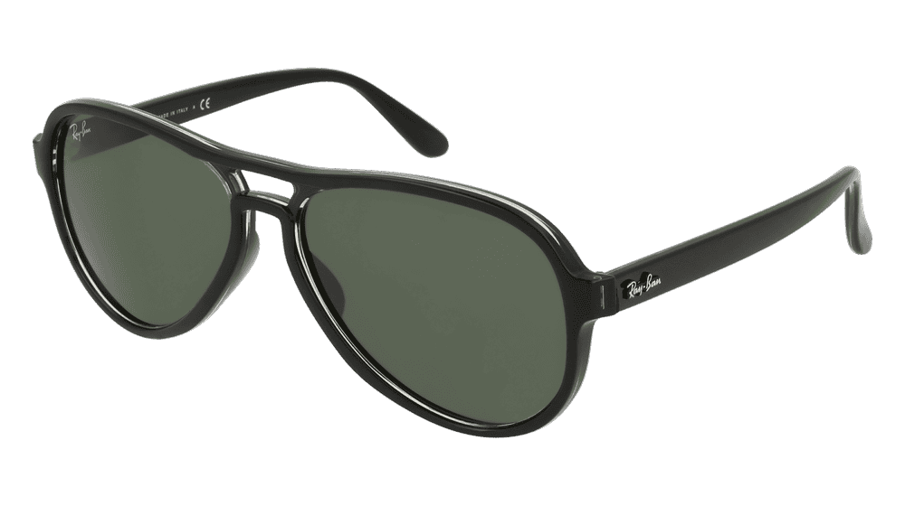 RAY-BAN RB 4355 VAGABOND Black transparent Corner View