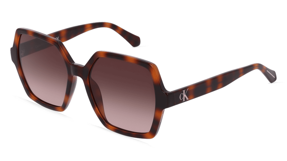 CALVIN KLEIN CKJ21629S Havanna glanzend Hoekaanzicht