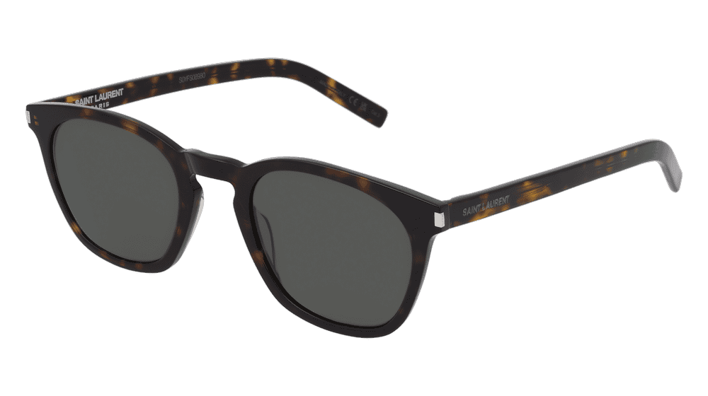 SAINT LAURENT PARIS SL 28 SLIM Havana Corner View