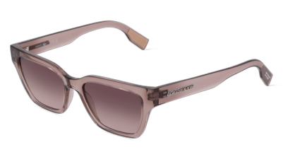 Lacoste L6002S Noir brillant Vue d'angle