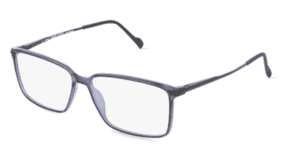 Fielmann COMFORT 123 FLEX CL zwart gun Hoekaanzicht