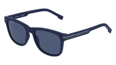 Lacoste L995S Noir brillant Vue d'angle