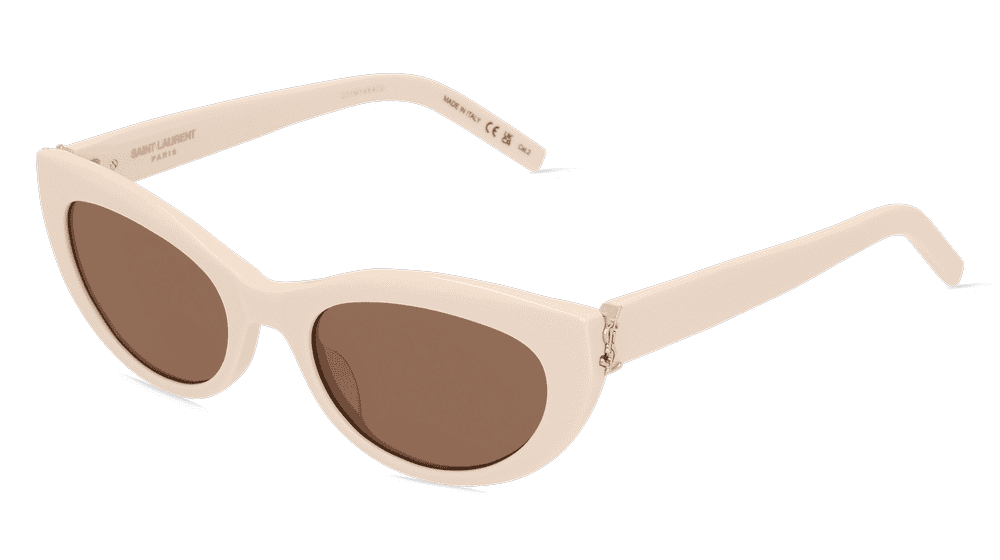 SAINT LAURENT SL M115 Crême Hoekaanzicht