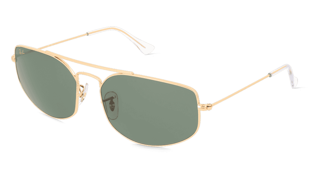 Ray-Ban RB3845 Doré Vue d'angle