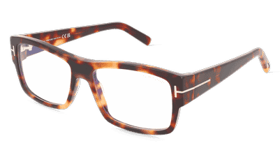 Tom Ford TF5941-B Zwart glanzend Hoekaanzicht
