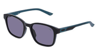 PUMA PU0385S Bleu foncé Vue d'angle