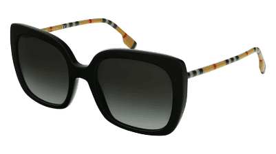 BURBERRY BE4323 CAROLL Rosé transparent Vue d'angle