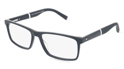 Tommy Hilfiger Eyewear TH 1909 blauw Hoekaanzicht