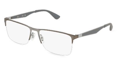 Ray-Ban RX6335 zwart Hoekaanzicht
