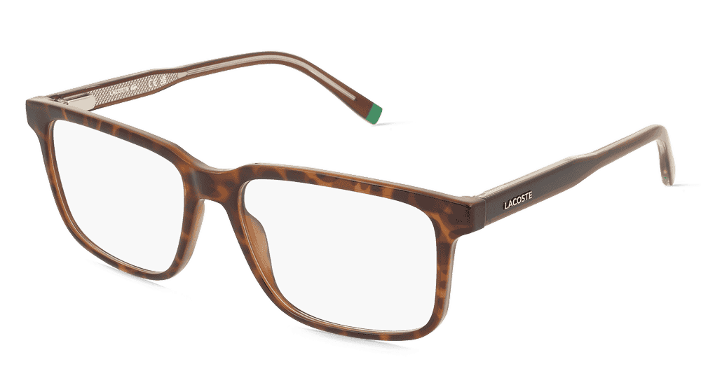 Lacoste L2946 Brun Havane Vue d'angle