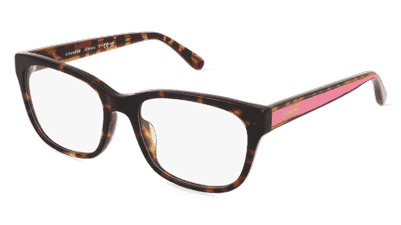 Coach HC6197U Vert foncé Vue d'angle