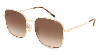 Vogue VO4327SD goud Hoekaanzicht