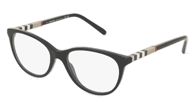 Burberry BE2205 Noir Vue d'angle