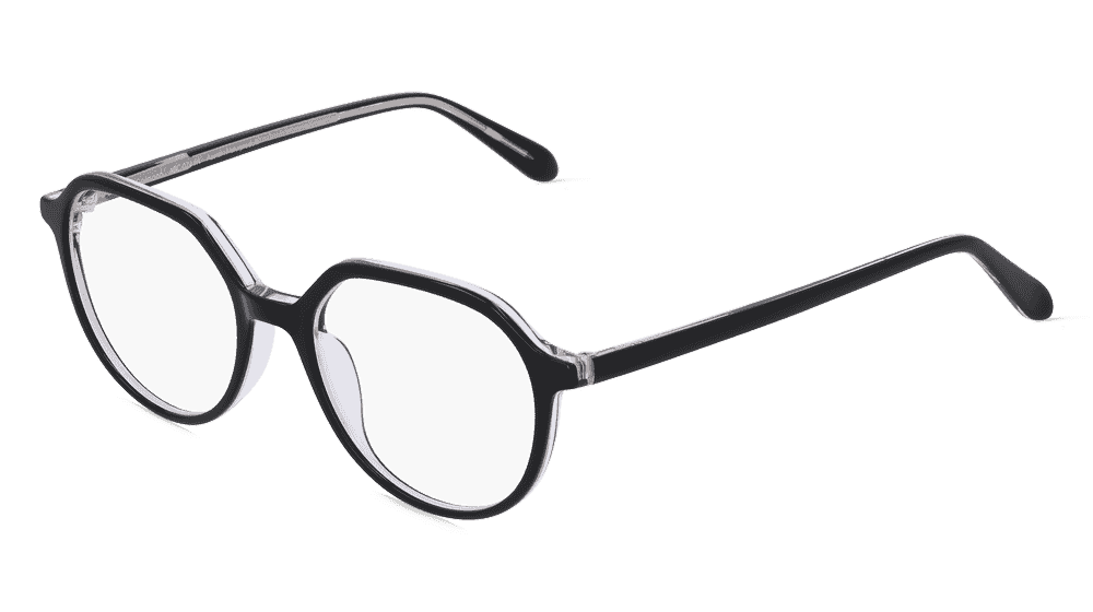 Fielmann ABC 074 FA ALEX Cristal noir Vue d'angle