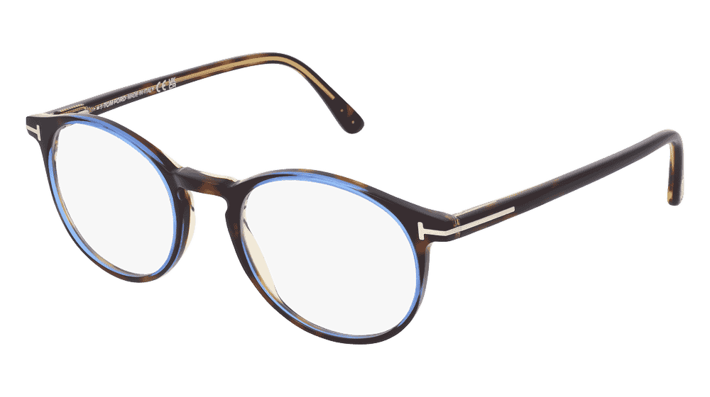 TOM FORD FT5294 Havana blue Corner View