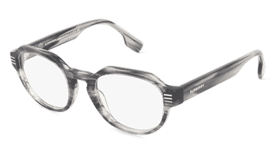 Burberry BE2386 grijs Hoekaanzicht