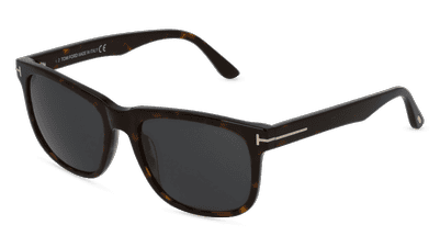 Tom Ford FT0775 STEPHENSON Havanna foncé Vue d'angle