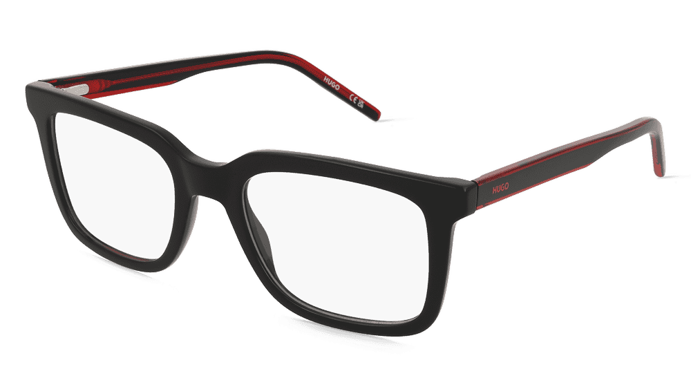 Hugo HG 1300 Rouge noir Vue d'angle